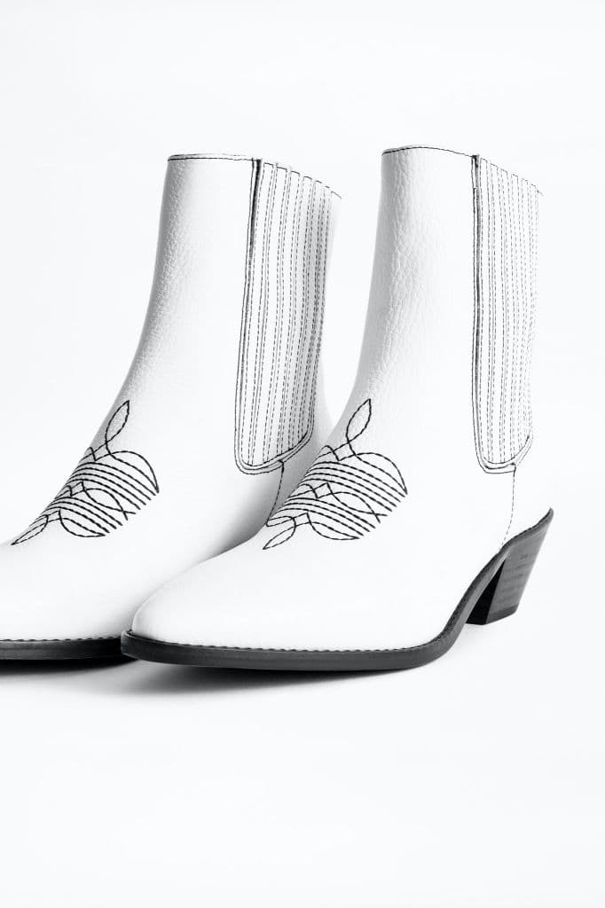  [NAME] Boots white women | Zadig&Voltaire Lebanon