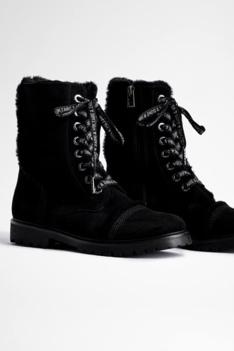  [NAME] boots black women | Zadig&Voltaire Lebanon