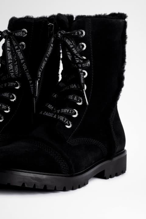  [NAME] boots black women | Zadig&Voltaire Lebanon