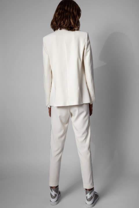  [NAME] Pants white women | Zadig&Voltaire Lebanon