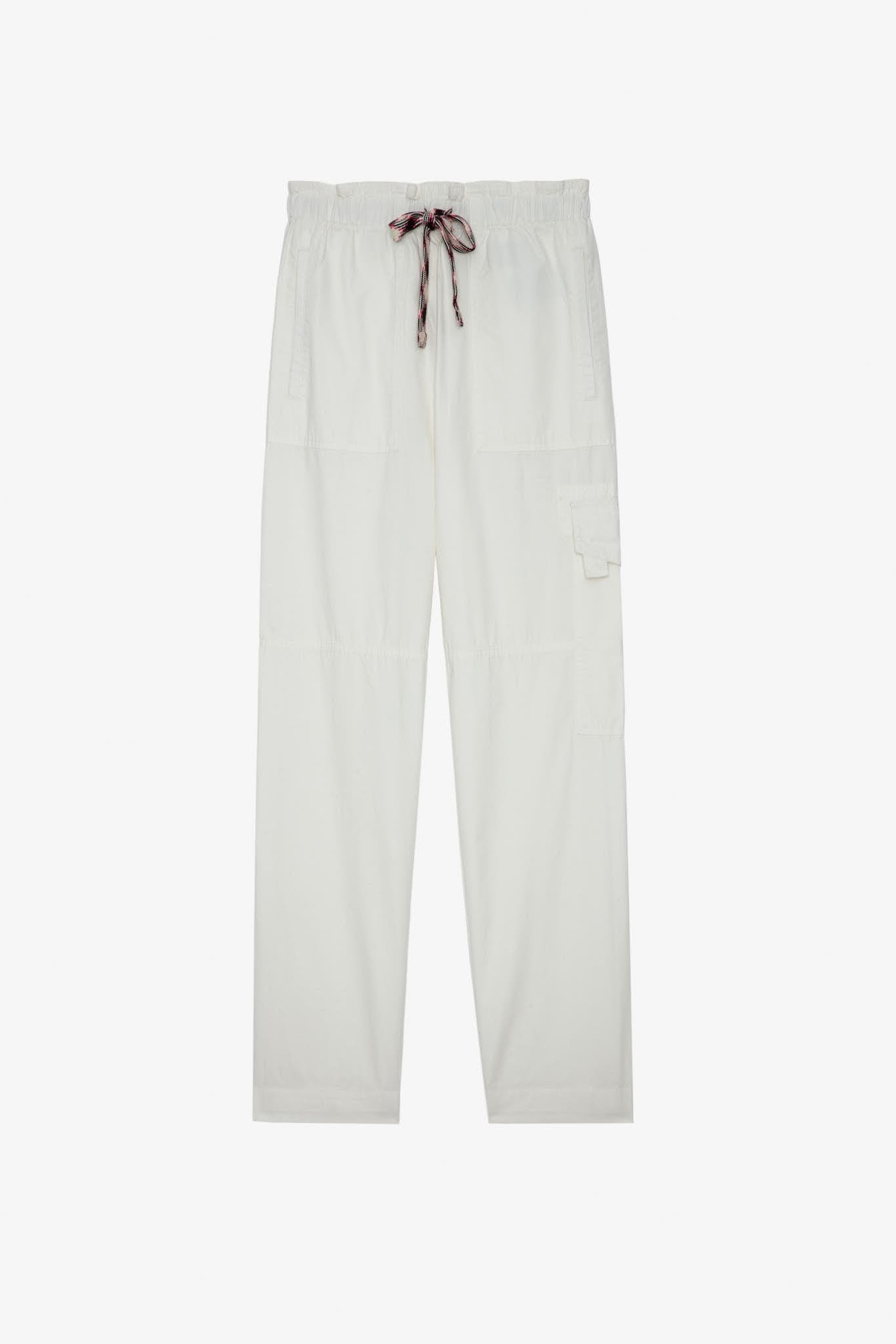  [NAME] Pants white women | Zadig&Voltaire Lebanon