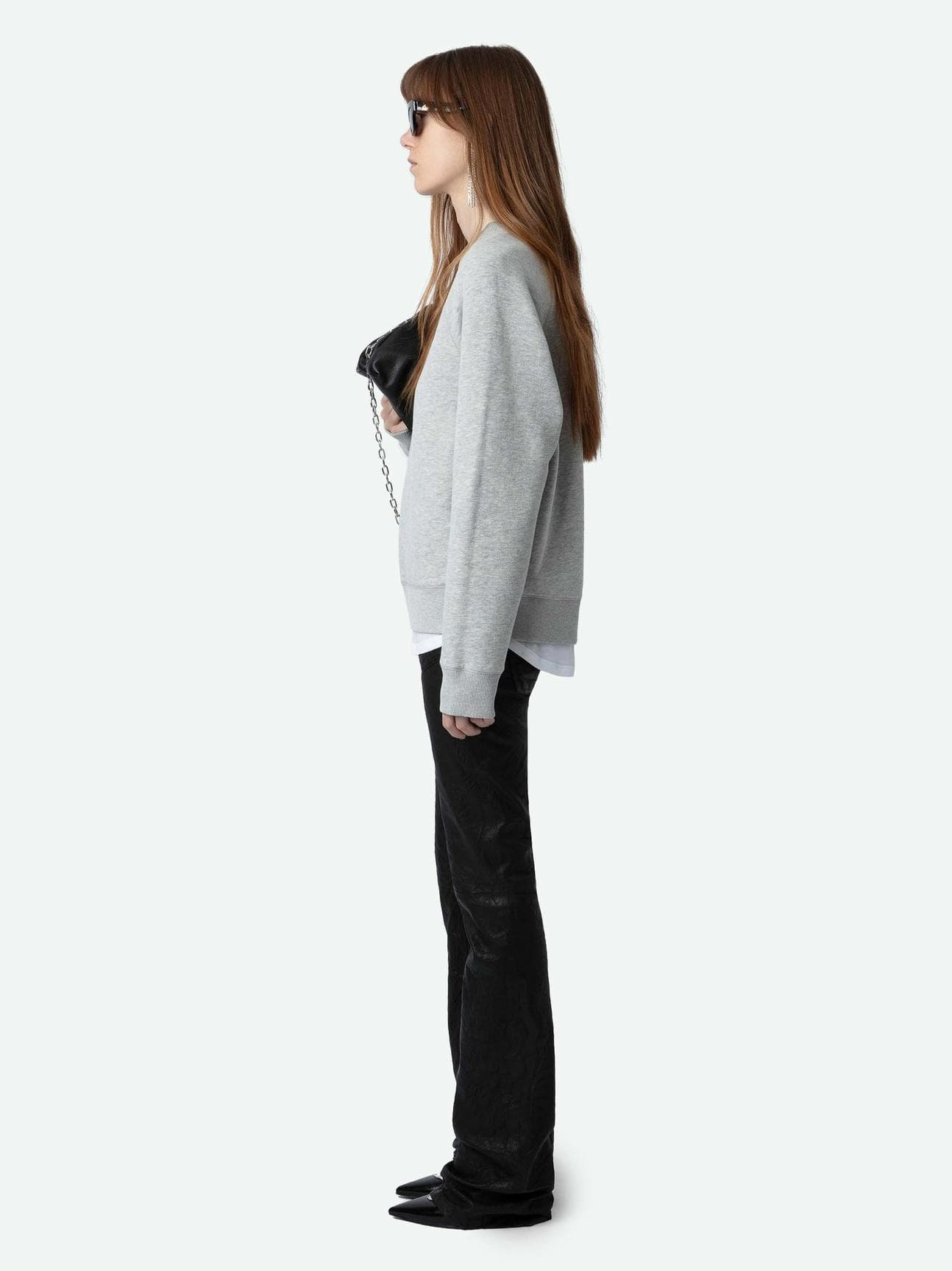  [NAME] sweatshirt grey women | Zadig&Voltaire Lebanon