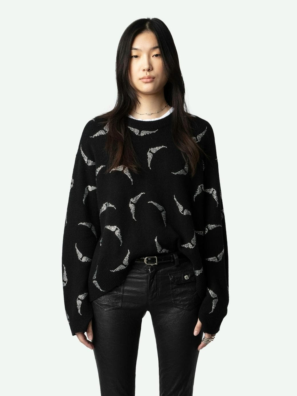 Markus Diamante Wings Cashmere Jumper