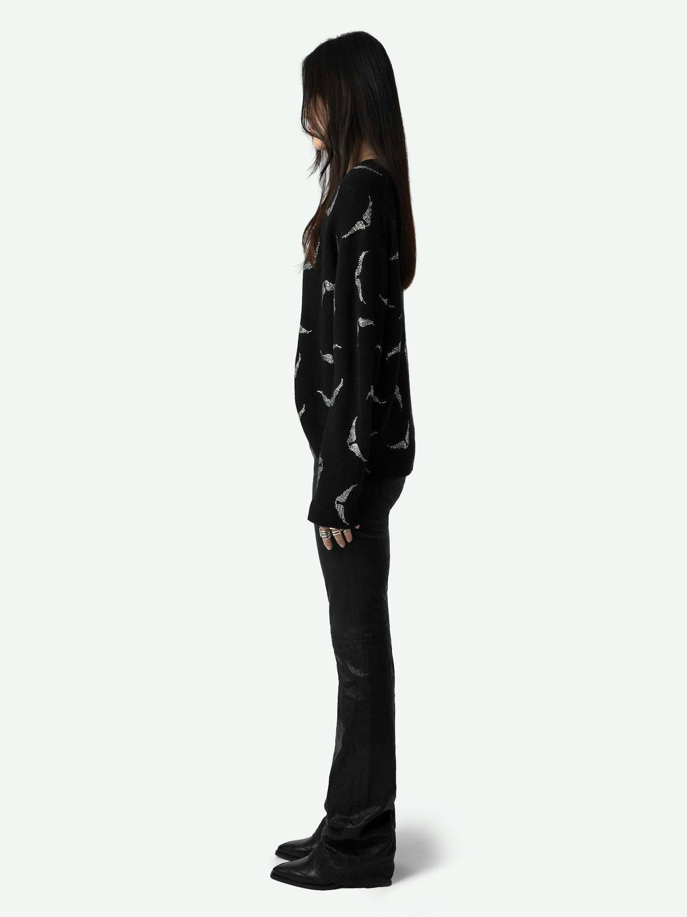 Markus Diamante Wings Cashmere Jumper