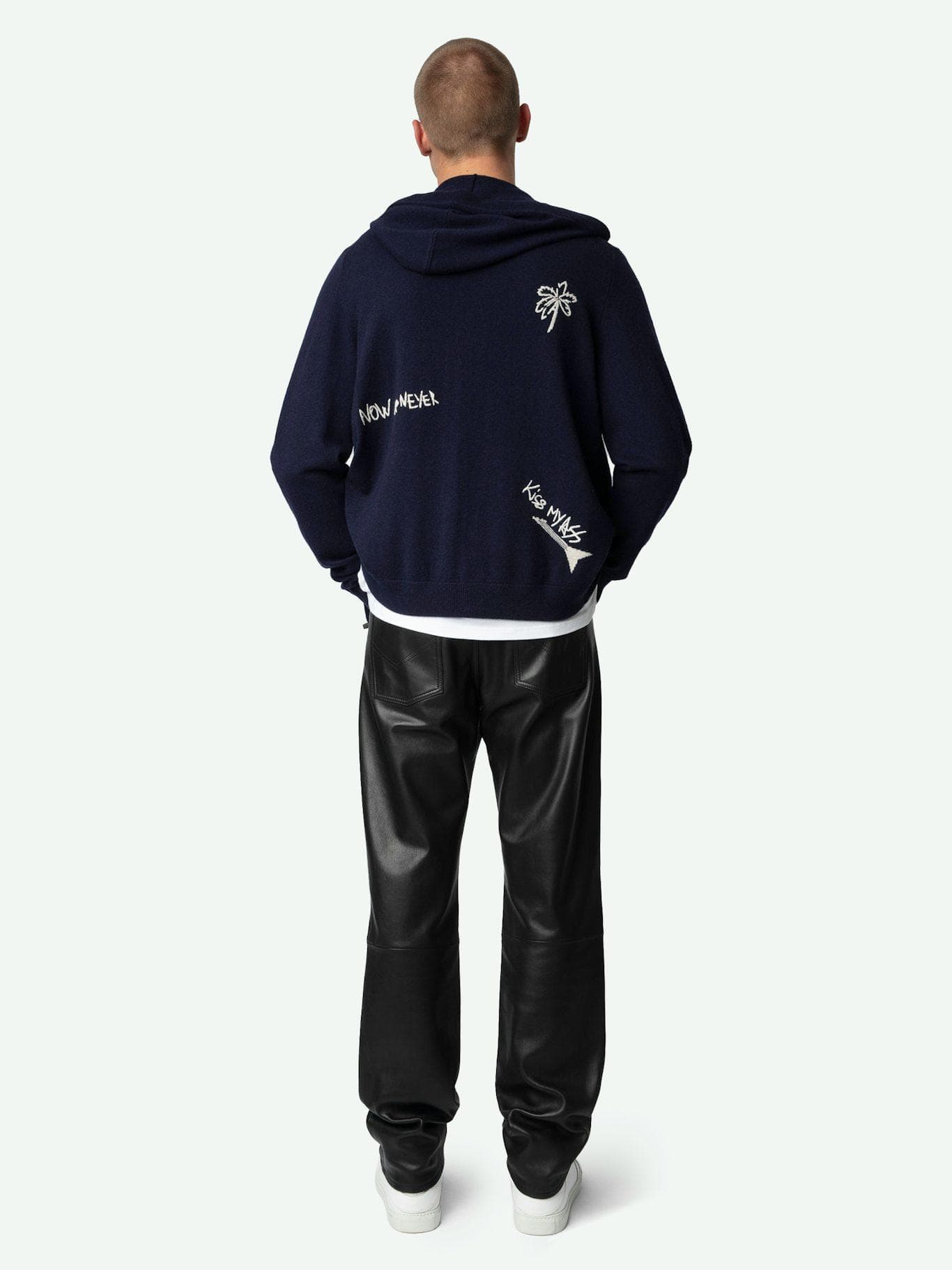  [NAME] cardigan blue men | Zadig&Voltaire Lebanon