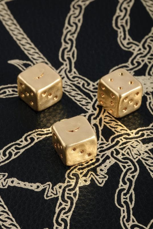 Rock and Roll The Dice Games Mat