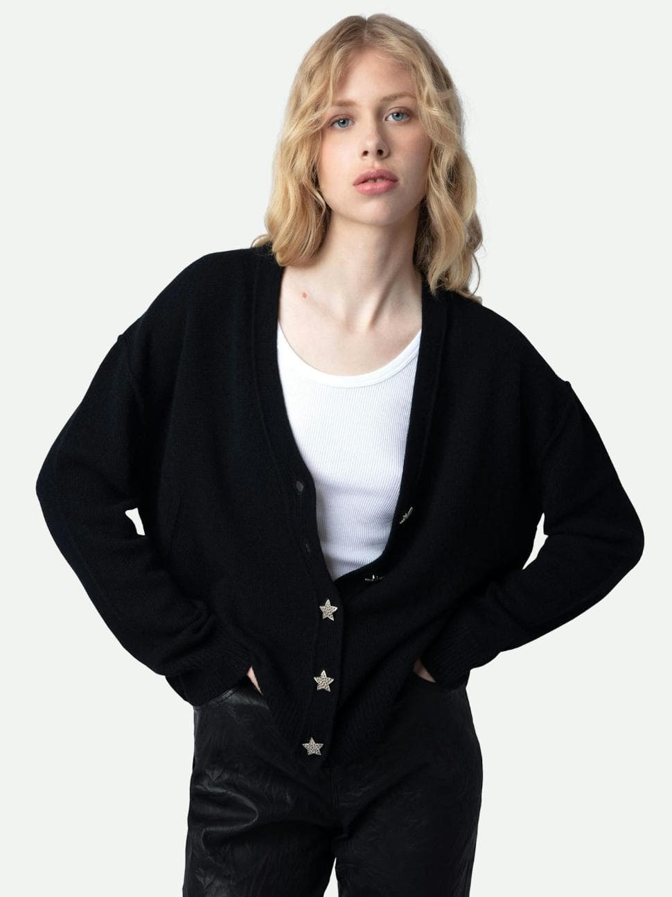 Mirka Bijoux Cashmere Cardigan