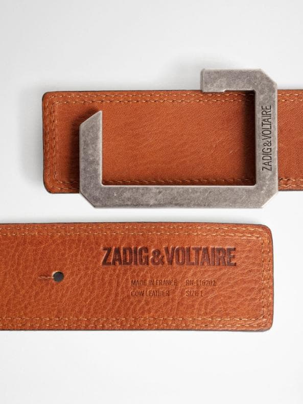  [NAME] belt brown men | Zadig&Voltaire Lebanon