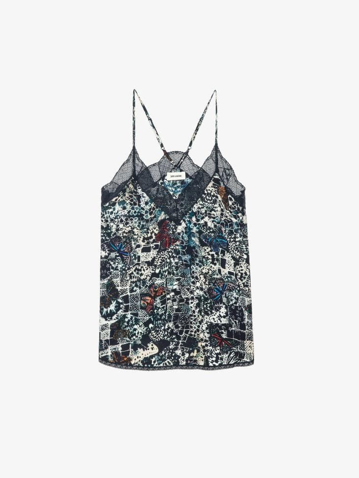 [NAME] camisole blue women | Zadig&Voltaire Lebanon