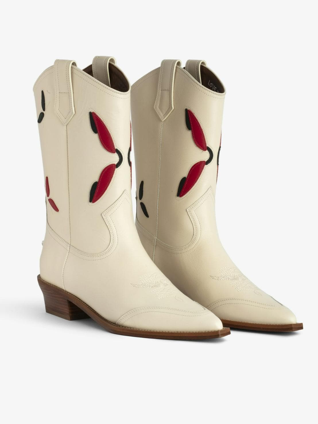  [NAME] boots white women | Zadig&Voltaire Lebanon