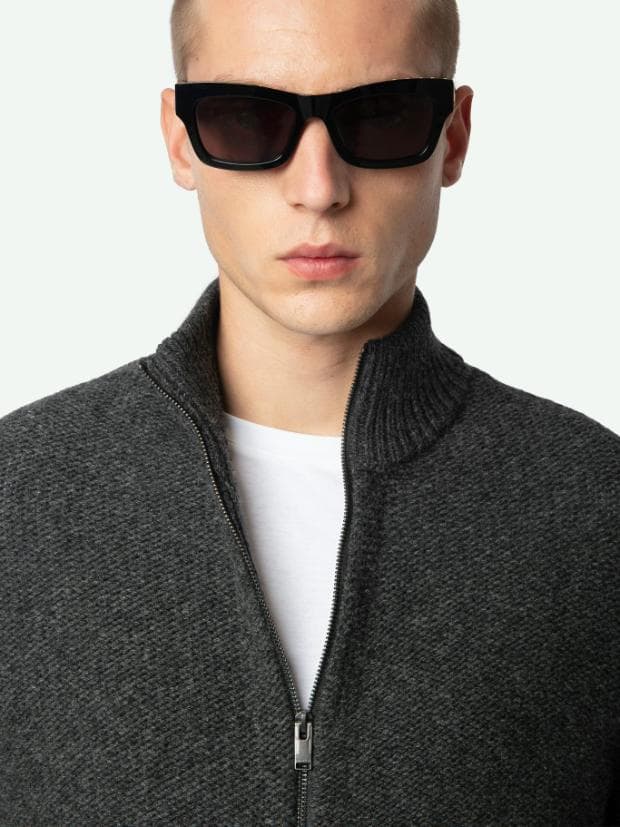  [NAME] Cardigan grey men | Zadig&Voltaire Lebanon