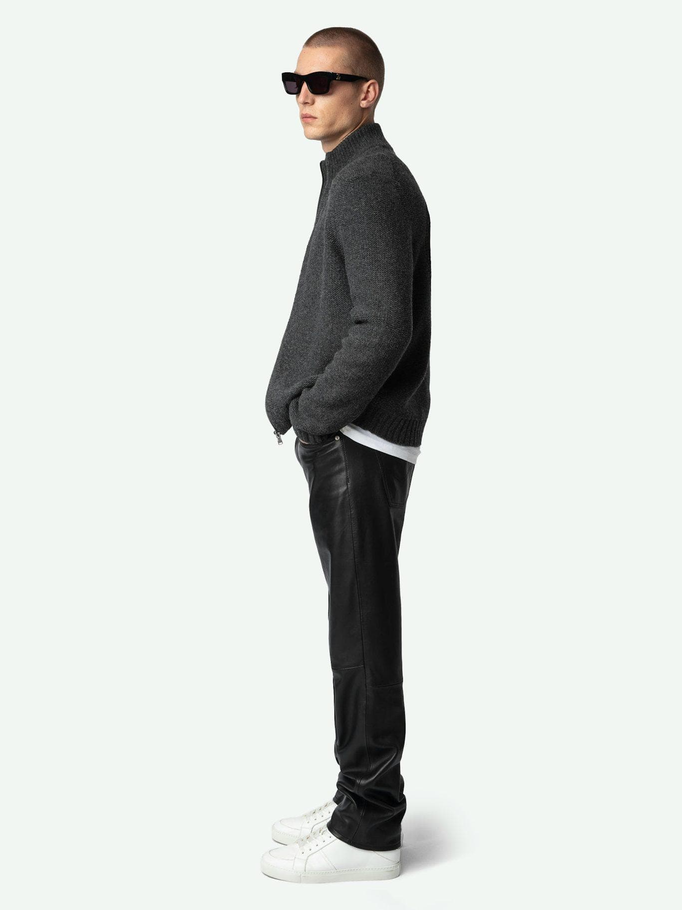  [NAME] Cardigan grey men | Zadig&Voltaire Lebanon
