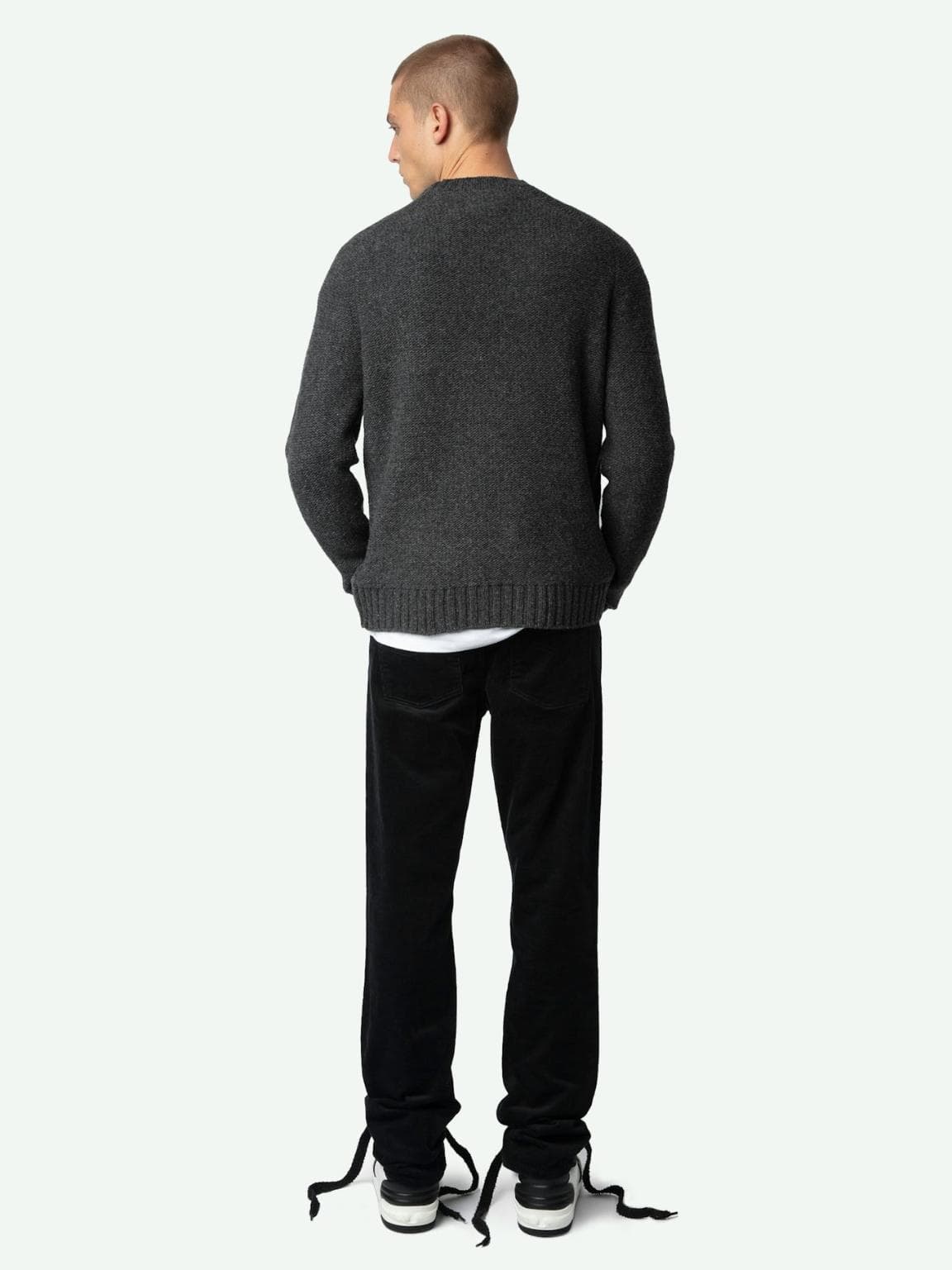  [NAME] Sweater grey men | Zadig&Voltaire Lebanon
