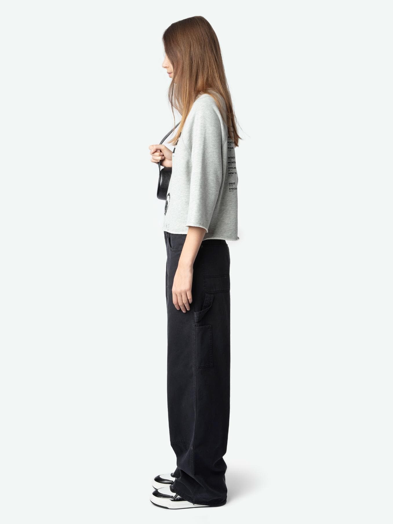  [NAME] Sweatshirt grey women | Zadig&Voltaire Lebanon