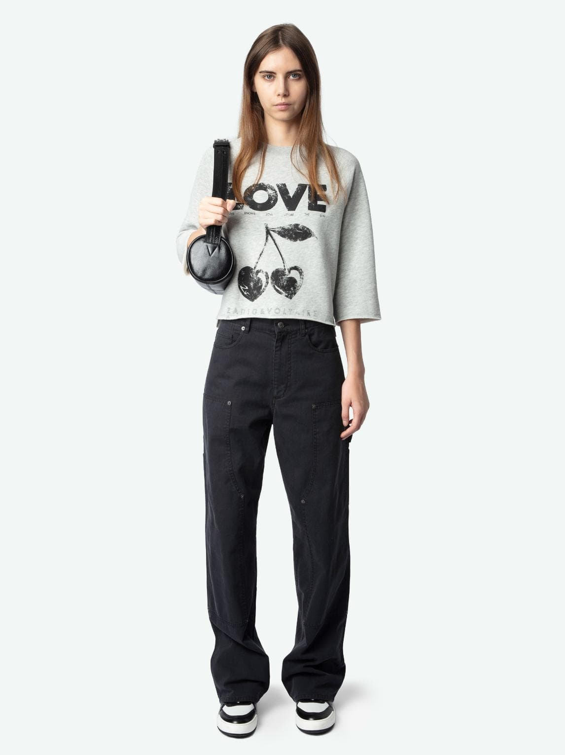  [NAME] Sweatshirt grey women | Zadig&Voltaire Lebanon
