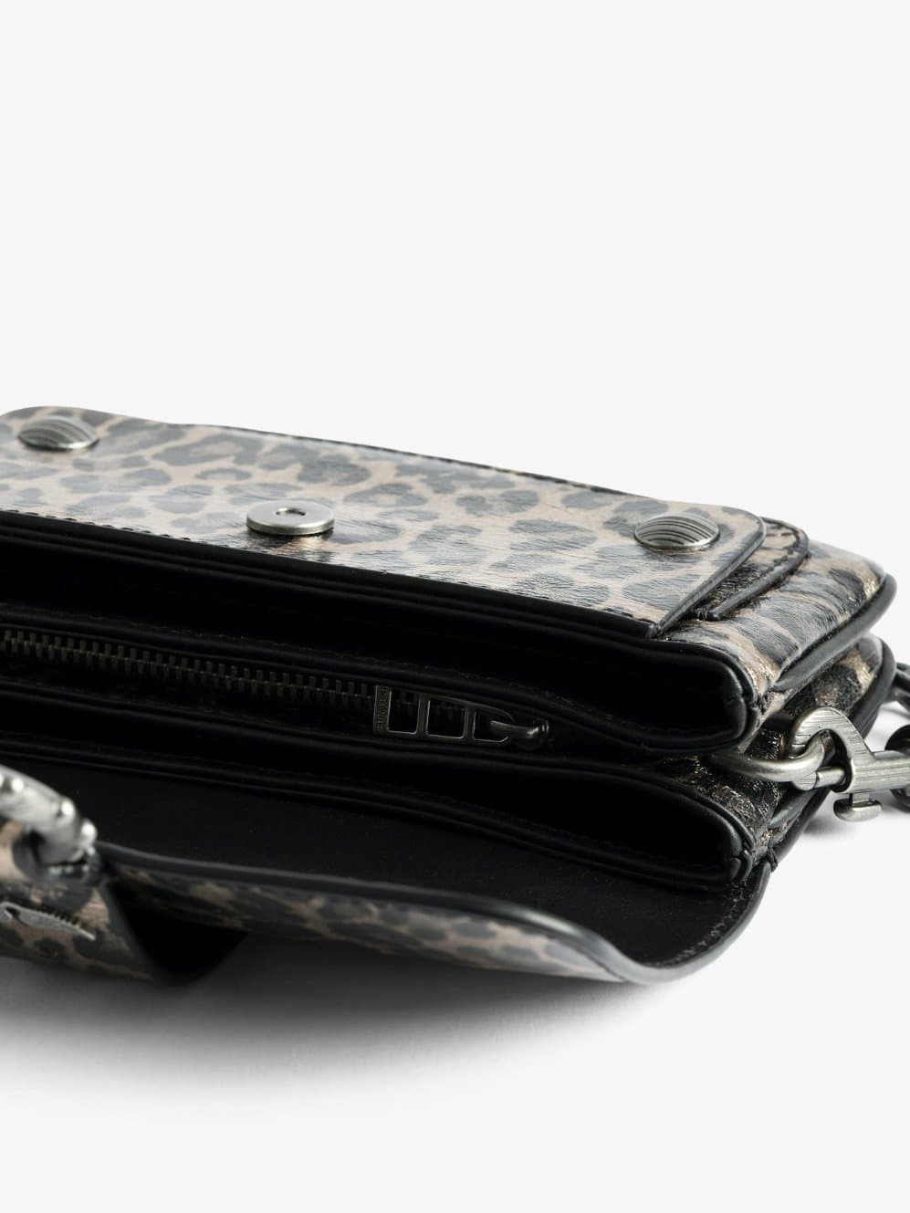Kate Wallet Metal Leopard Bag