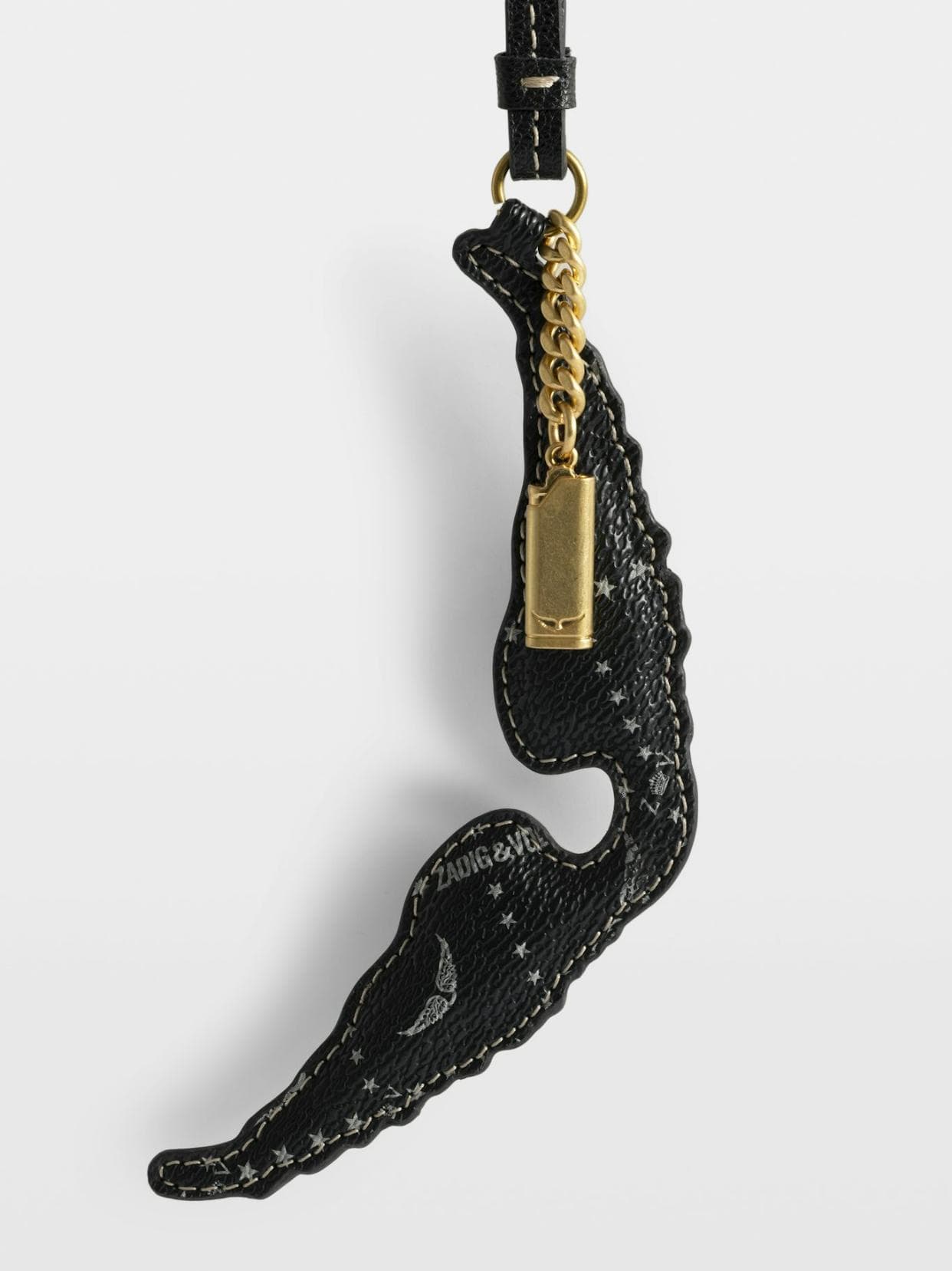 Z Wings Monogram Keyring