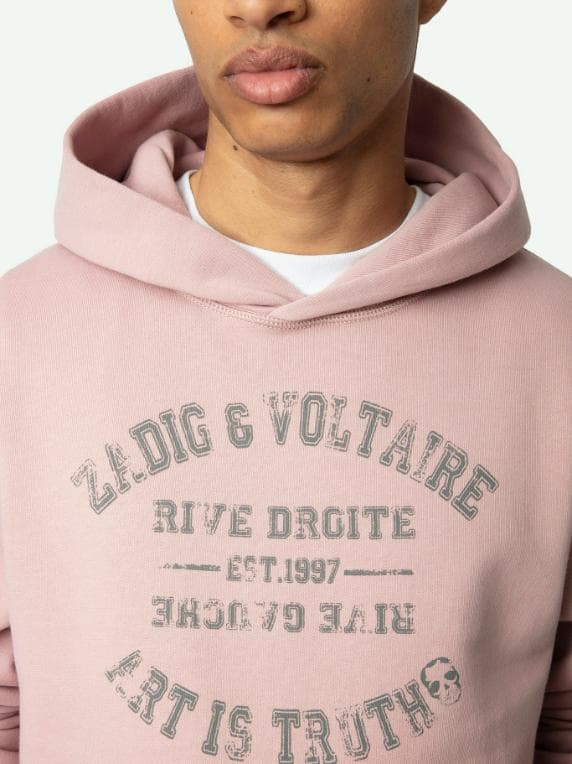  [NAME] sweatshirt pink men | Zadig&Voltaire Lebanon