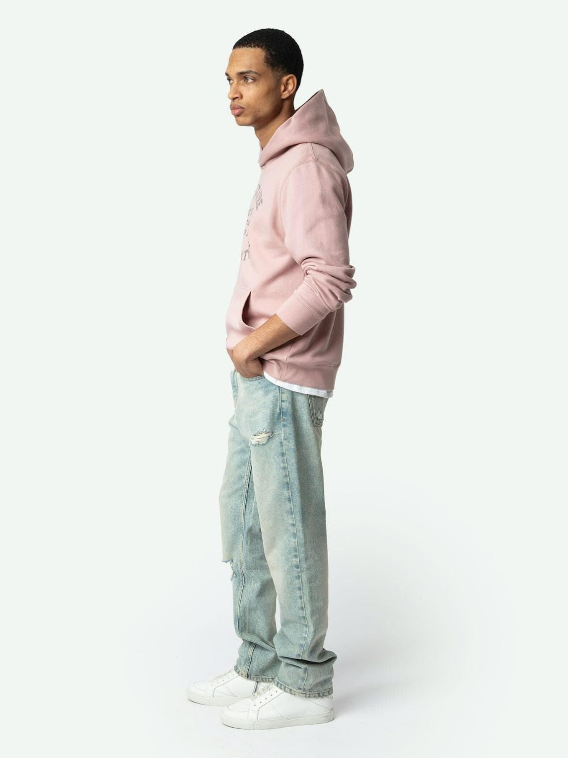  [NAME] sweatshirt pink men | Zadig&Voltaire Lebanon