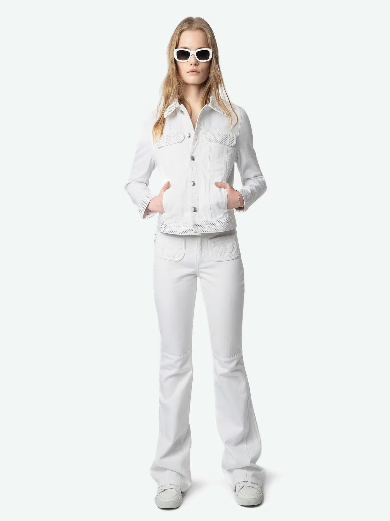  [NAME] jacket white women | Zadig&Voltaire Lebanon