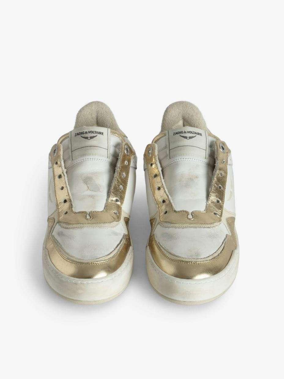  [NAME] sneakers gold women | Zadig&Voltaire Lebanon
