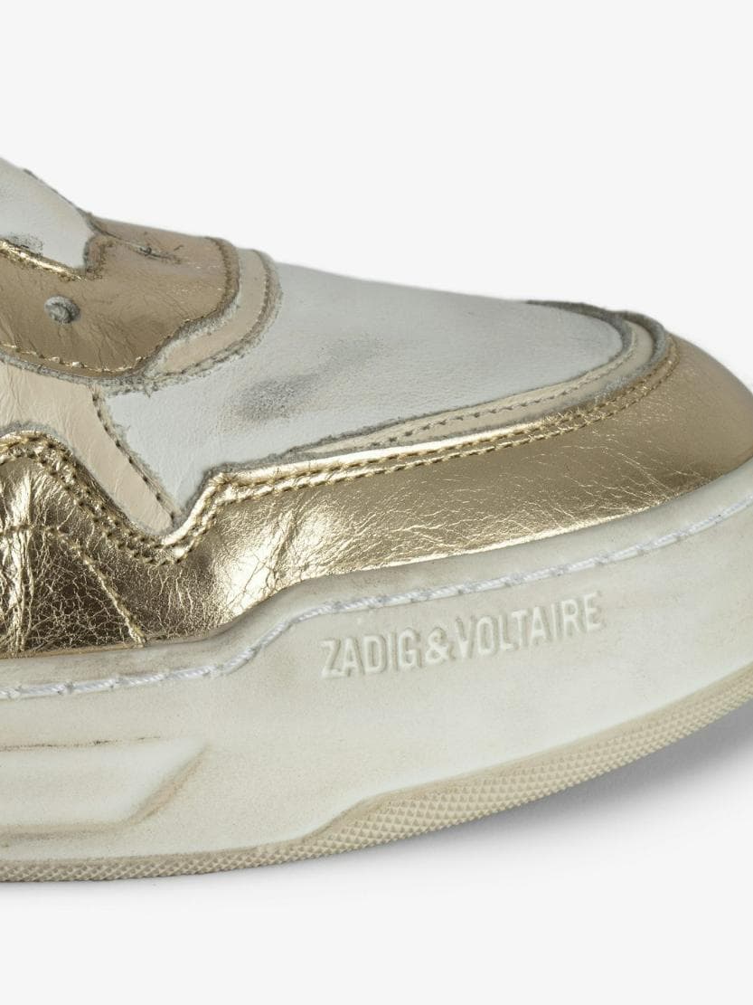  [NAME] sneakers gold women | Zadig&Voltaire Lebanon