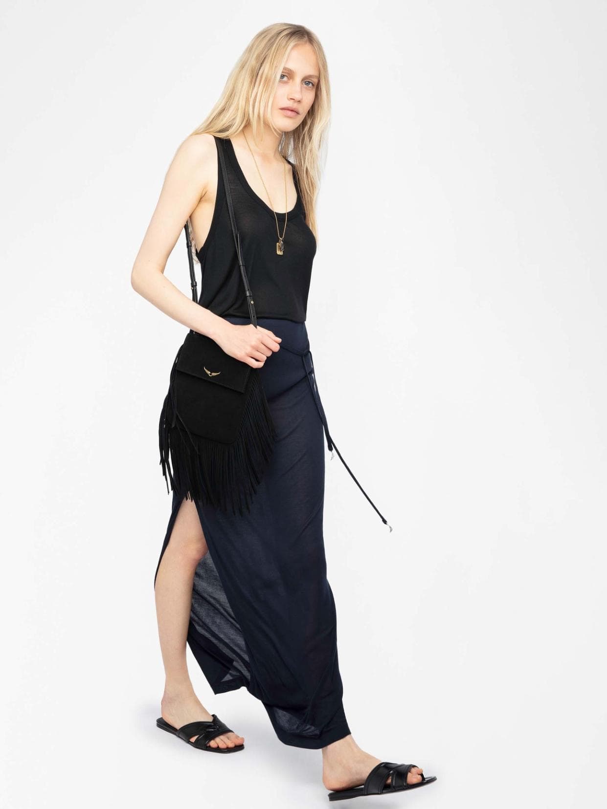  [NAME] skirt blue women | Zadig&Voltaire Lebanon
