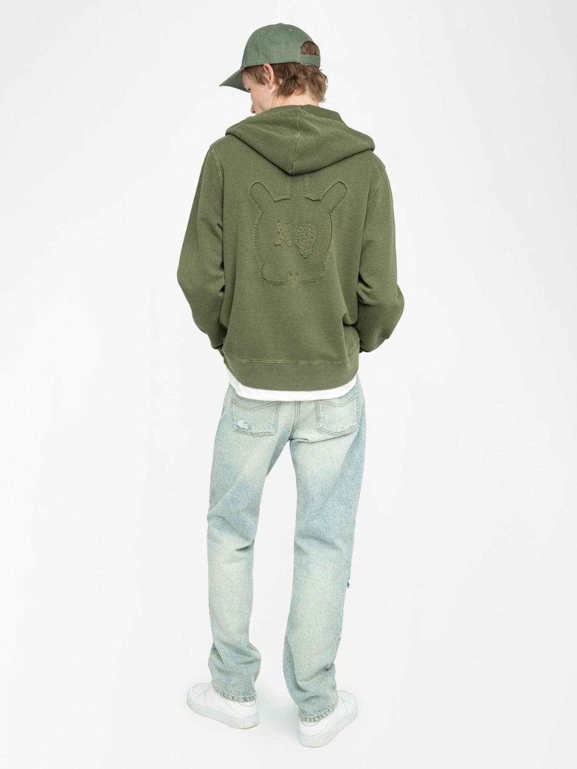  [NAME] sweatshirt kaki men | Zadig&Voltaire Lebanon