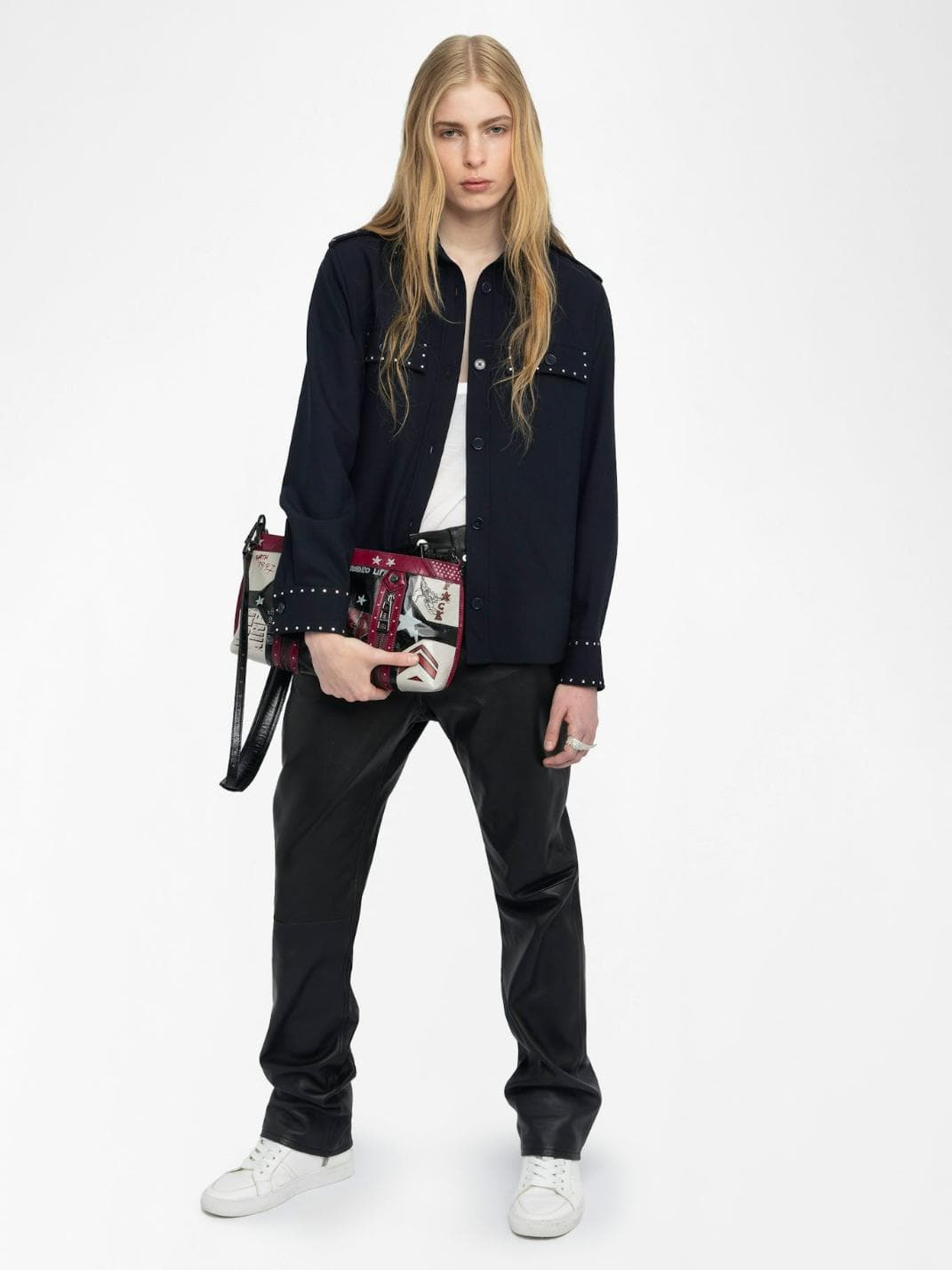  [NAME] shirt blue women | Zadig&Voltaire Lebanon