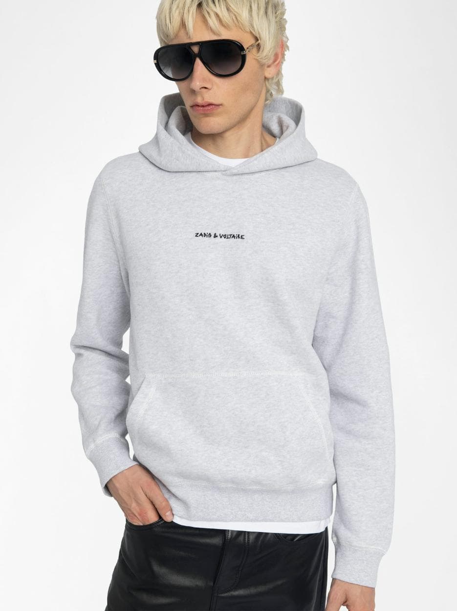  [NAME] sweatshirt grey men | Zadig&Voltaire Lebanon