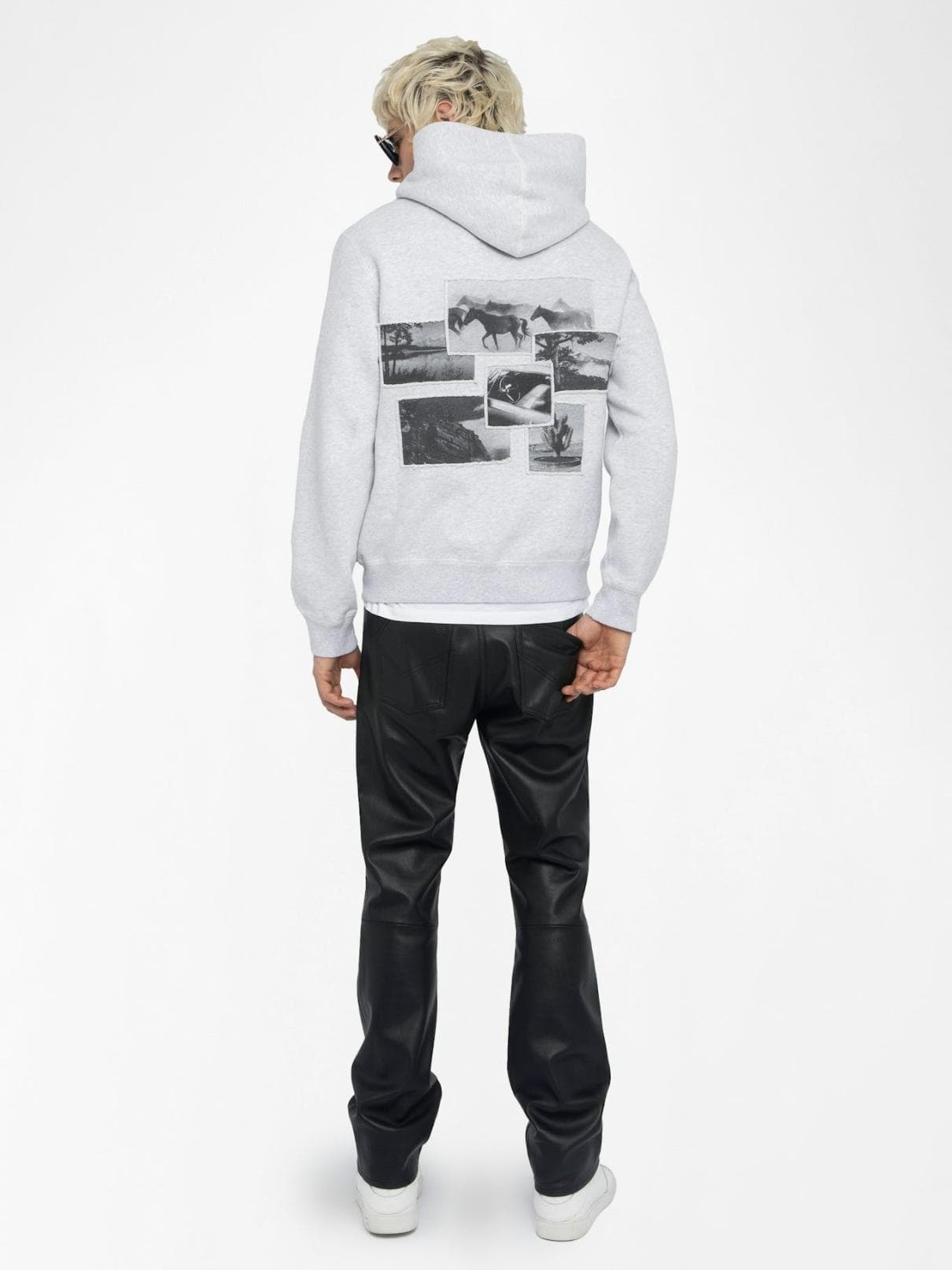  [NAME] sweatshirt grey men | Zadig&Voltaire Lebanon