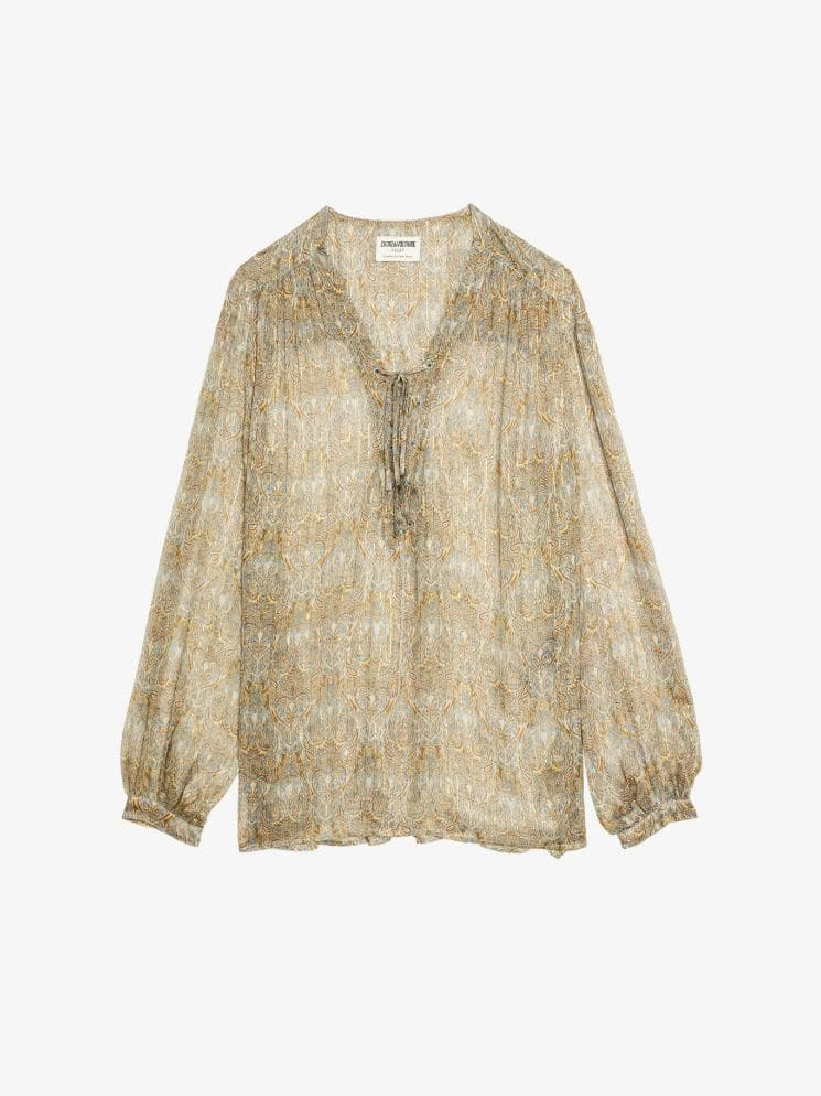  [NAME] shirt blue women | Zadig&Voltaire Lebanon