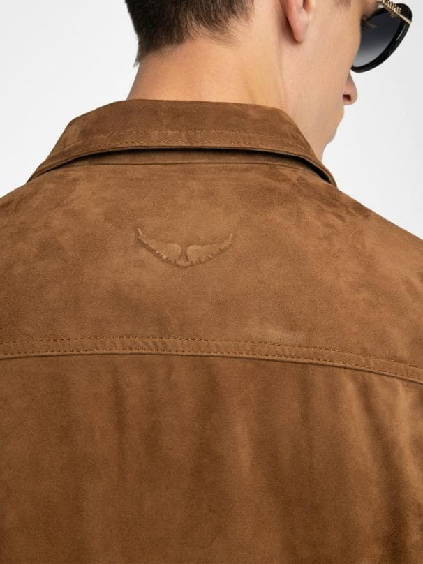 Bases Suede Leather Jacket