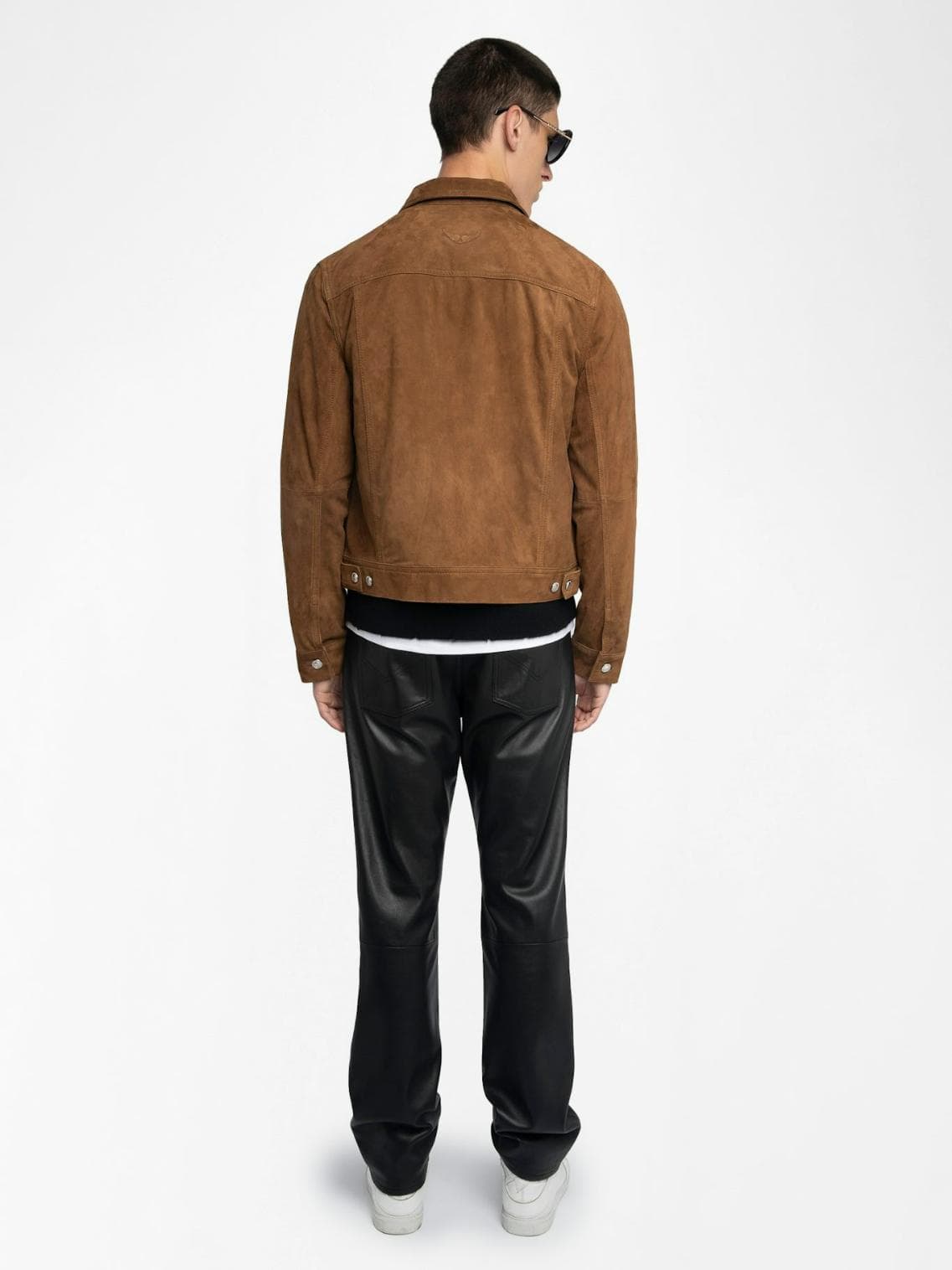 Bases Suede Leather Jacket