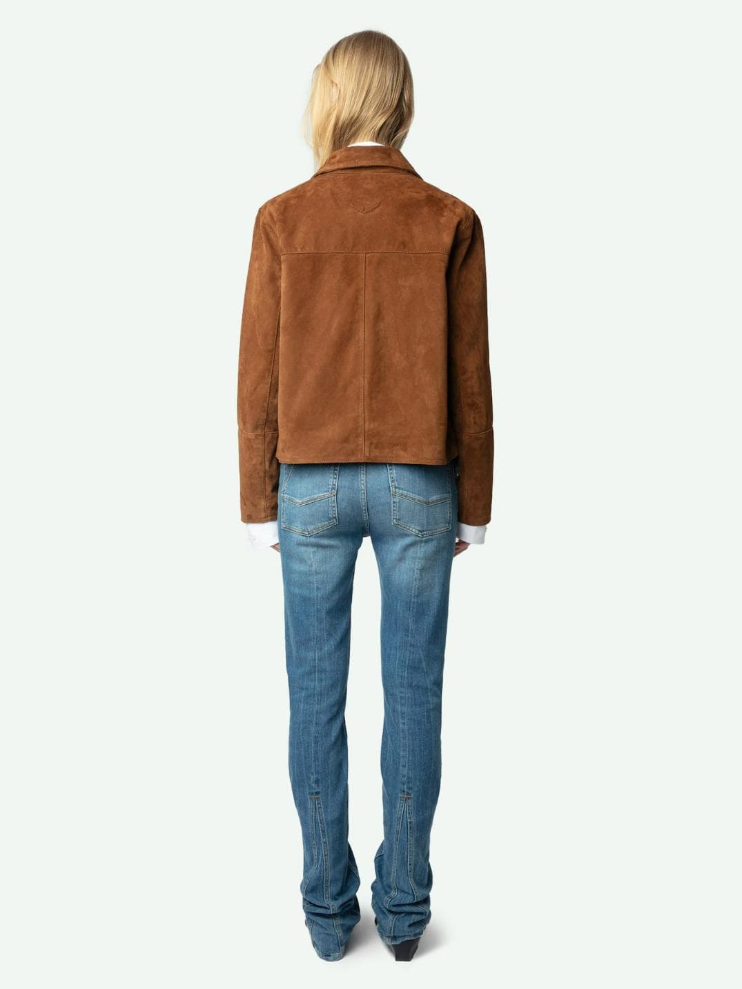 Lessa Suede Leather Jacket