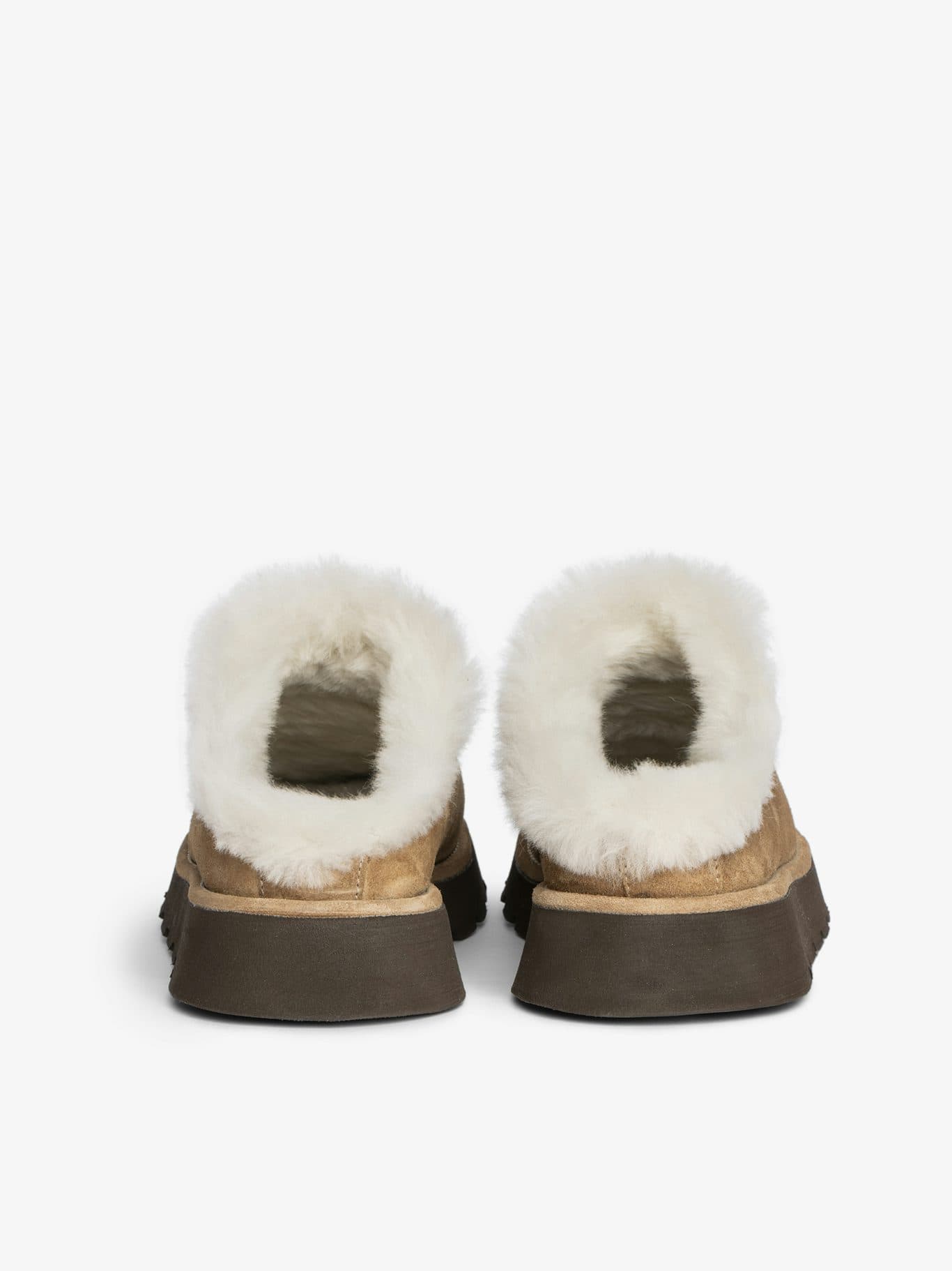 Teddy Shearling Mules