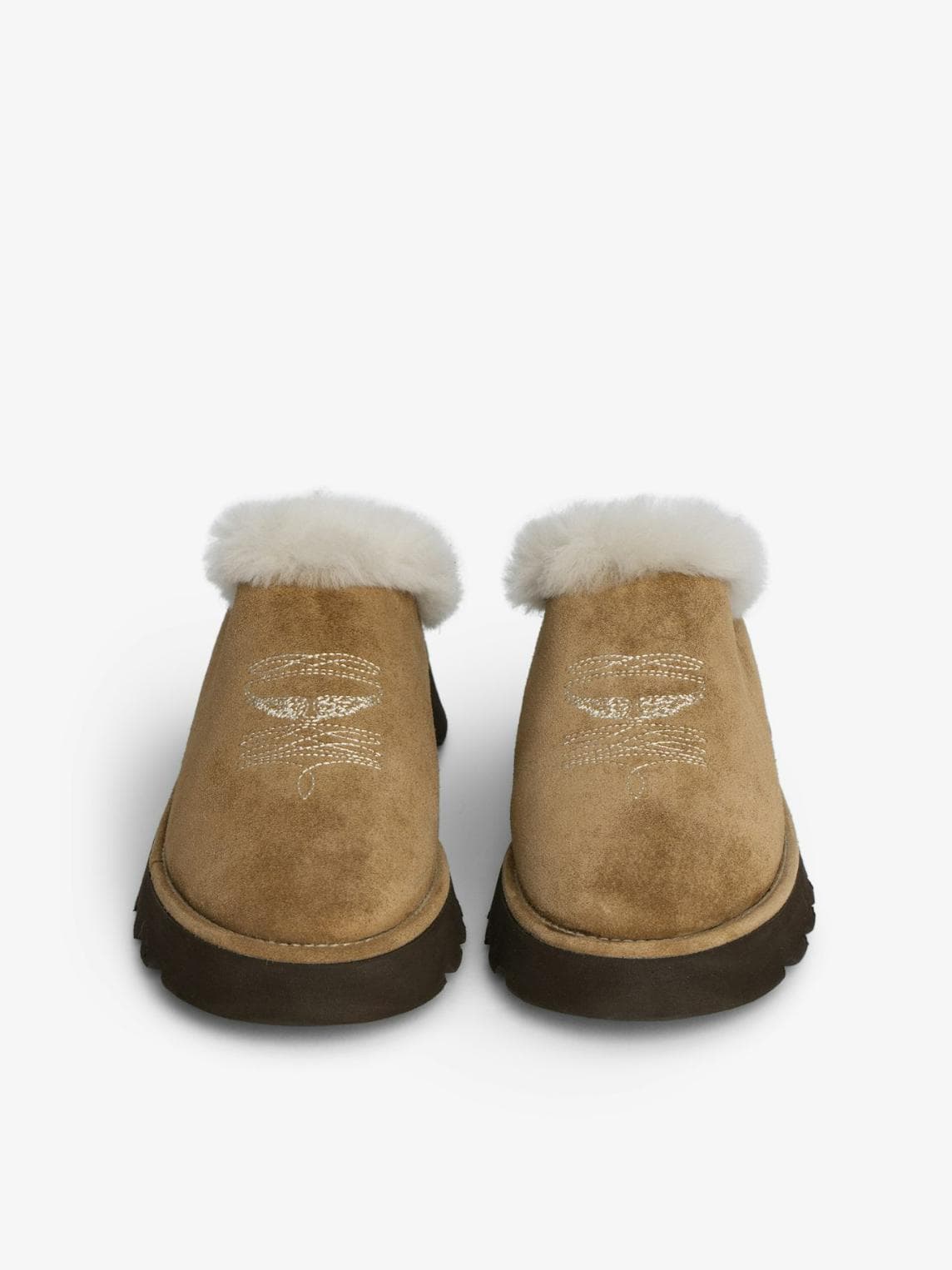 Teddy Shearling Mules