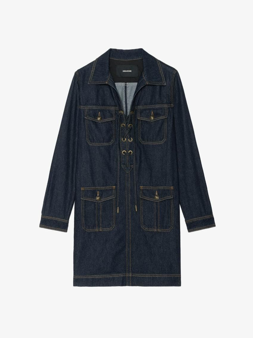  [NAME] dress denim women | Zadig&Voltaire Lebanon