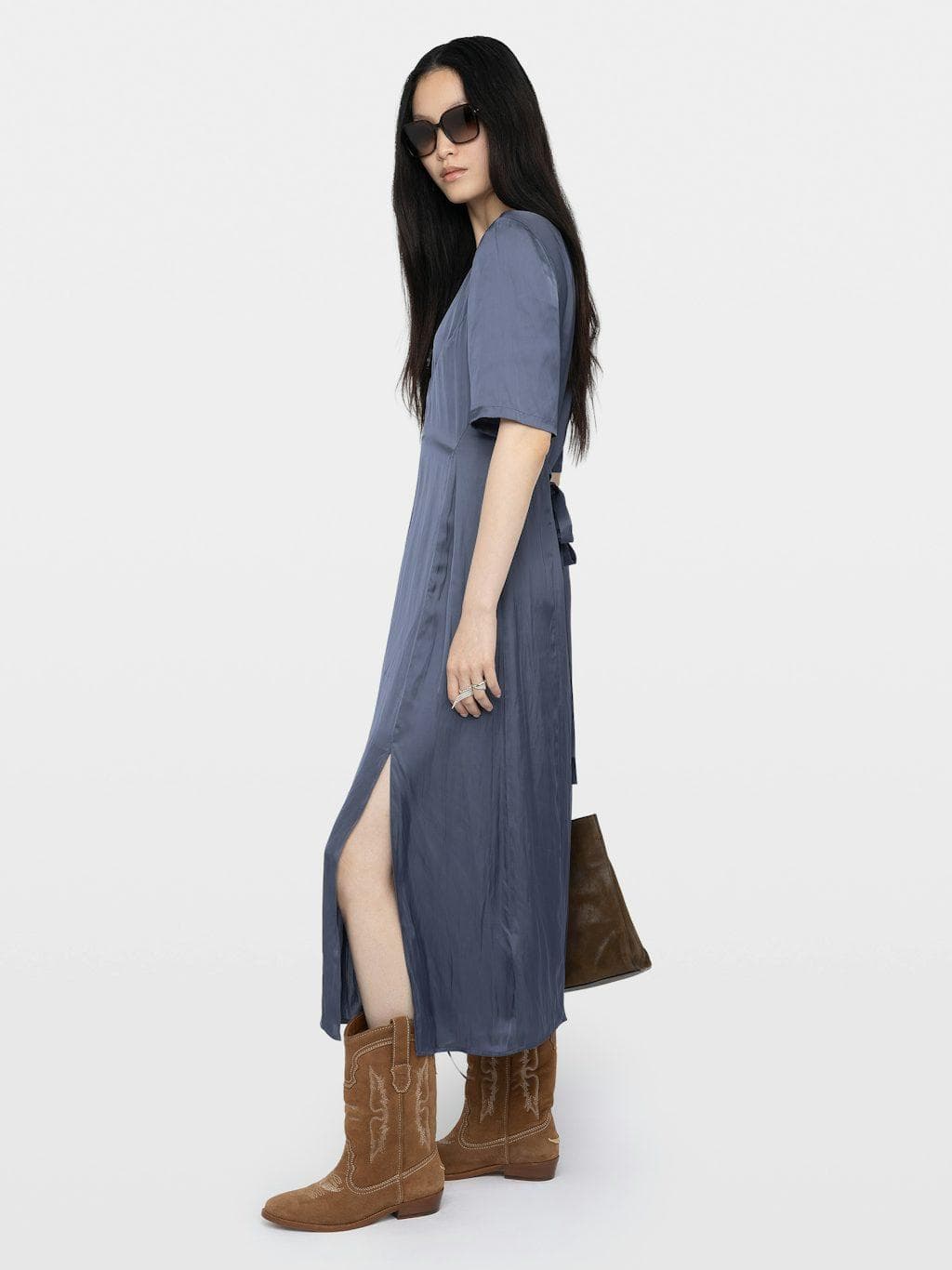 Rodalan Satin Dress