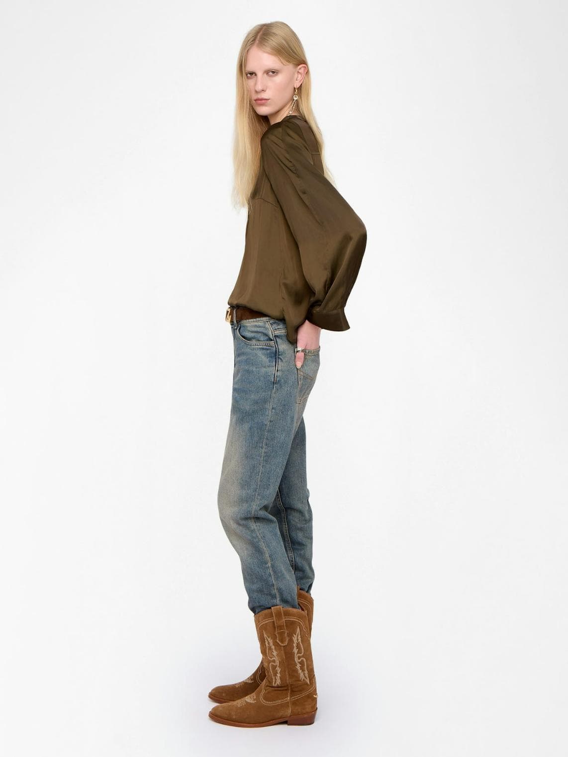 Torny Satin Tunic