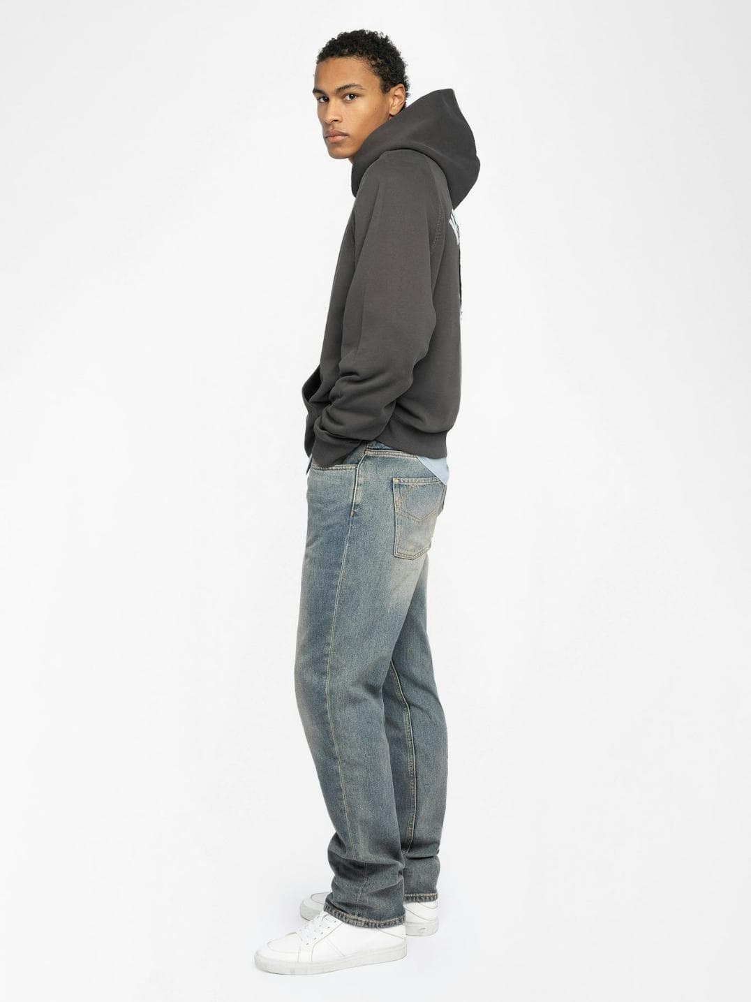  [NAME] Sweater grey men | Zadig&Voltaire Lebanon