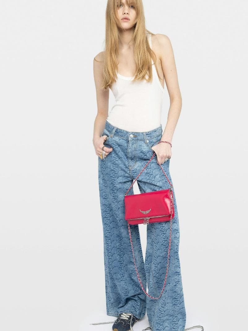 Rock Vintage Patent Clutch