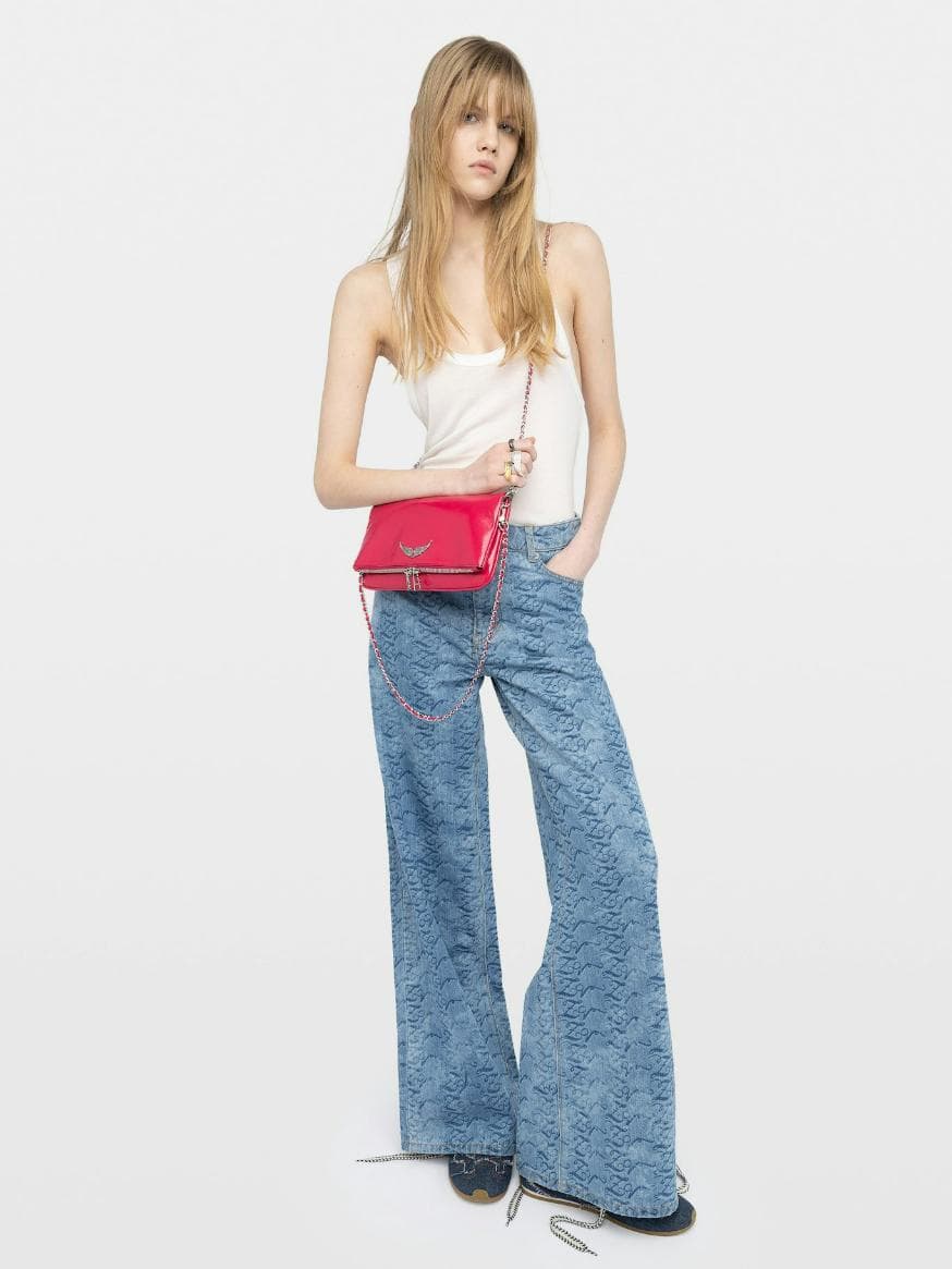 Rock Vintage Patent Clutch