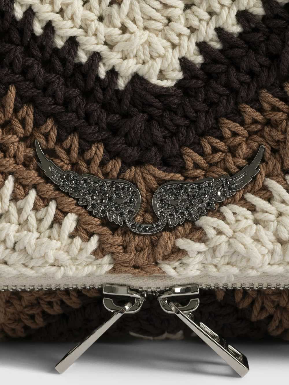 Rock Macramé Clutch