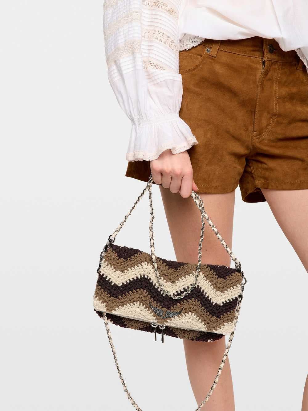 Rock Macramé Clutch