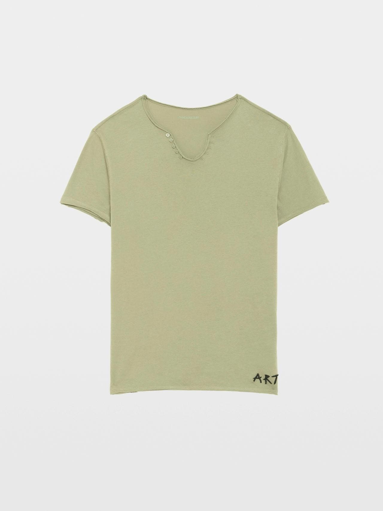  [NAME] t-shirt green men | Zadig&Voltaire Lebanon