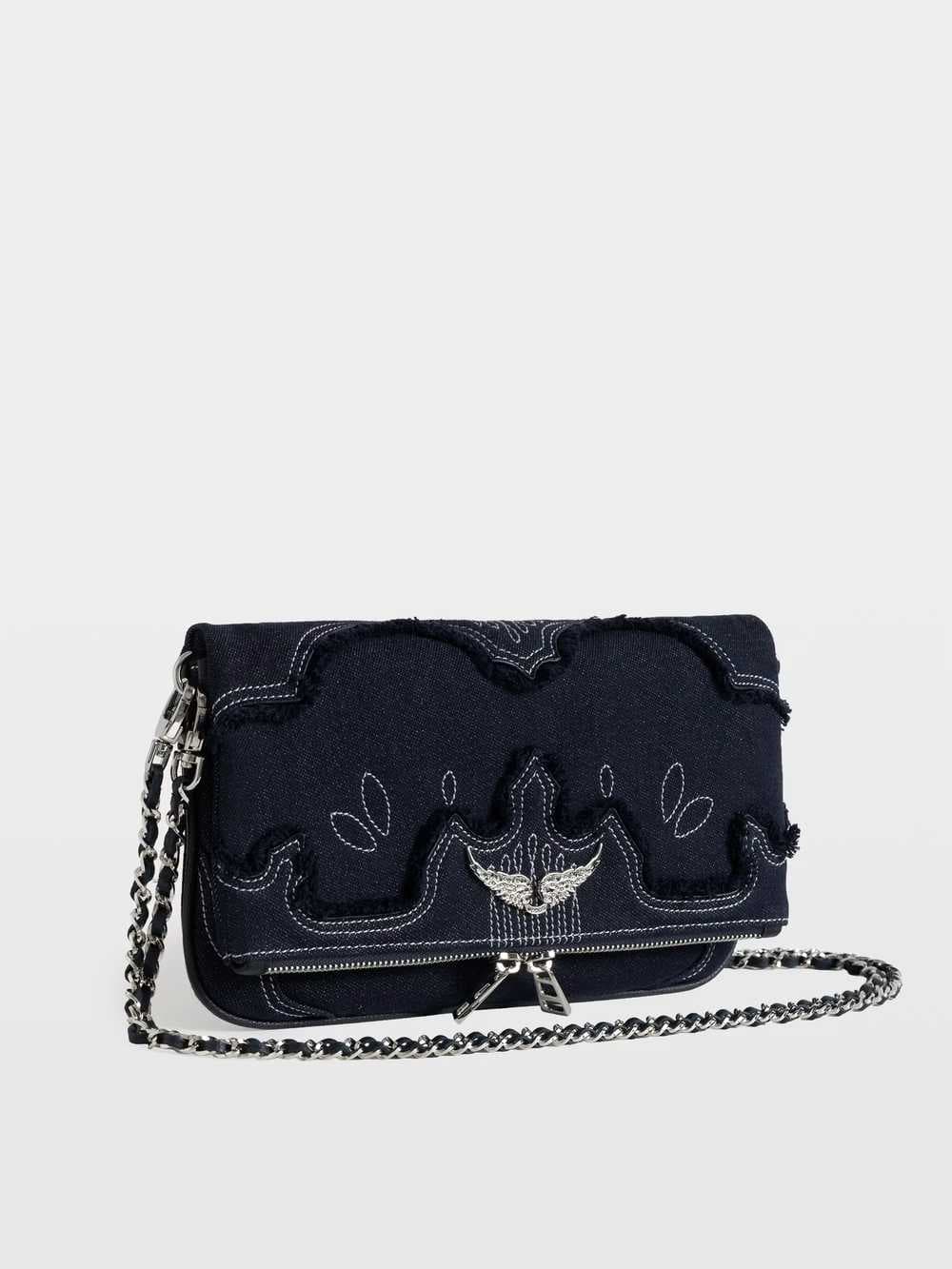 Rock Denim Clutch