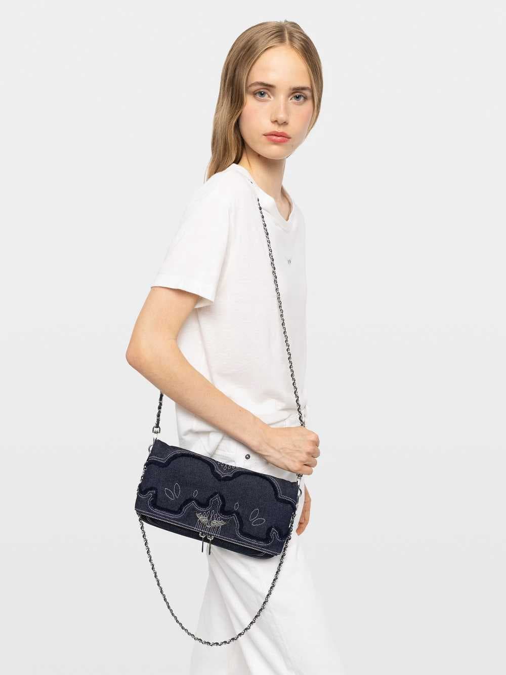 Rock Denim Clutch
