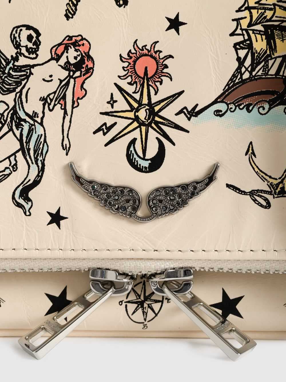 Rock Mini Tattoo Clutch