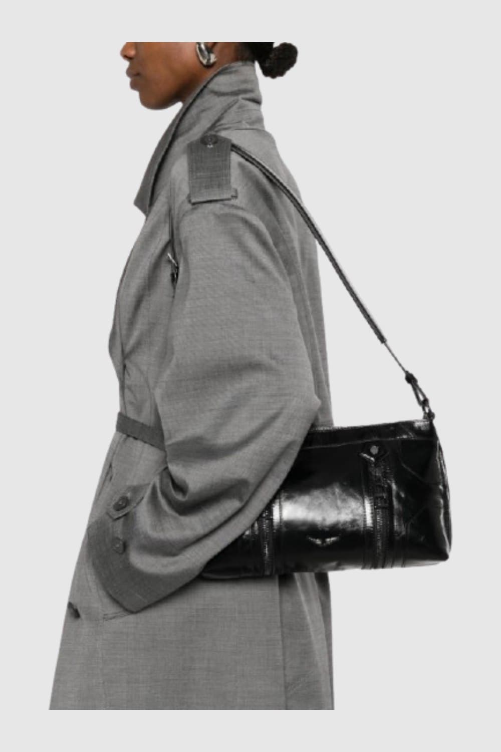 Sunny Moody Vintage Patent Bag